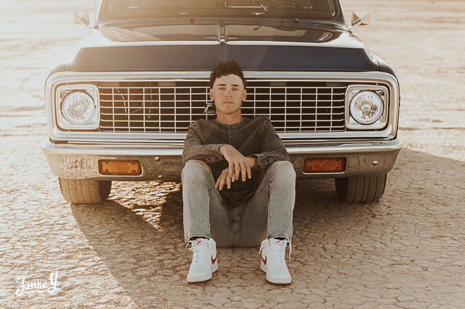 Desert Senior Photography Vegas | Joel